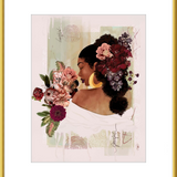 The Smell of Flowers Reminds Me Framed Art Print