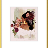 The Smell of Flowers Reminds Me Framed Art Print