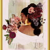 The Smell of Flowers Reminds Me Framed Art Print