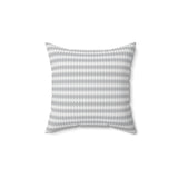 Cozy Modern Houndstooth Pillow - Spun Polyester Square Cushion