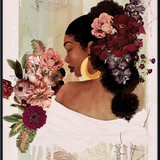 The Smell of Flowers Reminds Me Framed Art Print