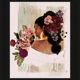 The Smell of Flowers Reminds Me Framed Art Print