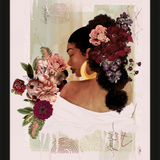 The Smell of Flowers Reminds Me Framed Art Print