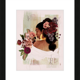 The Smell of Flowers Reminds Me Framed Art Print