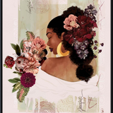 The Smell of Flowers Reminds Me Framed Art Print