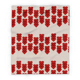 Hearts Aligned Arctic Fleece Blanket | Cozy Home Décor for Stylish Comfort