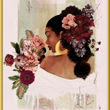 The Smell of Flowers Reminds Me Framed Art Print