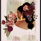 The Smell of Flowers Reminds Me Framed Art Print