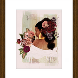 The Smell of Flowers Reminds Me Framed Art Print