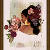 The Smell of Flowers Reminds Me Framed Art Print