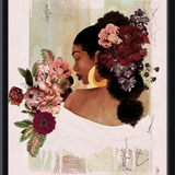 The Smell of Flowers Reminds Me Framed Art Print
