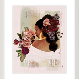 The Smell of Flowers Reminds Me Framed Art Print