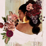 The Smell of Flowers Reminds Me Framed Art Print