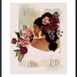 The Smell of Flowers Reminds Me Framed Art Print