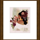 The Smell of Flowers Reminds Me Framed Art Print