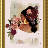 The Smell of Flowers Reminds Me Framed Art Print