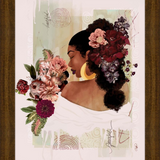 The Smell of Flowers Reminds Me Framed Art Print