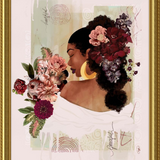 The Smell of Flowers Reminds Me Framed Art Print