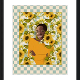 When Flower Bloom in the Sun Framed Art Print