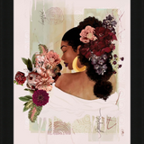 The Smell of Flowers Reminds Me Framed Art Print