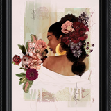 The Smell of Flowers Reminds Me Framed Art Print