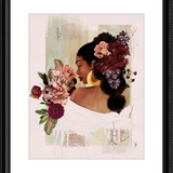 The Smell of Flowers Reminds Me Framed Art Print