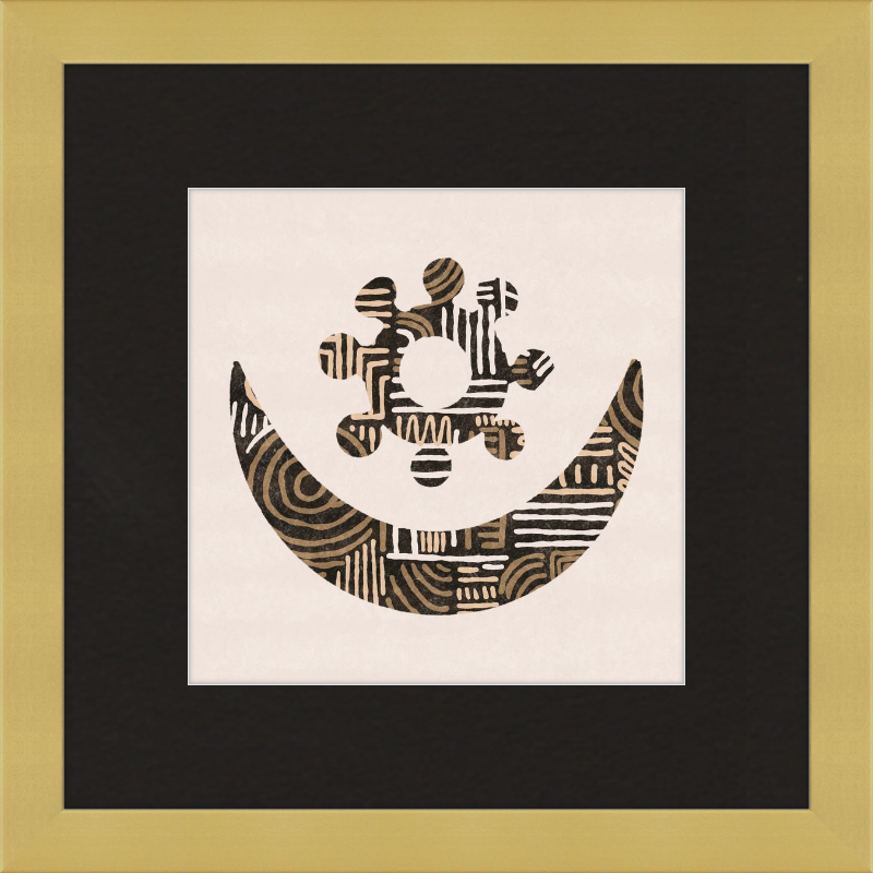Cartouche Framed Art Print