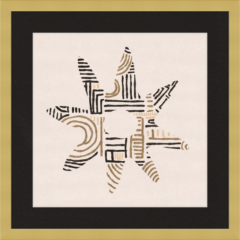 Cartouche Framed Art Print