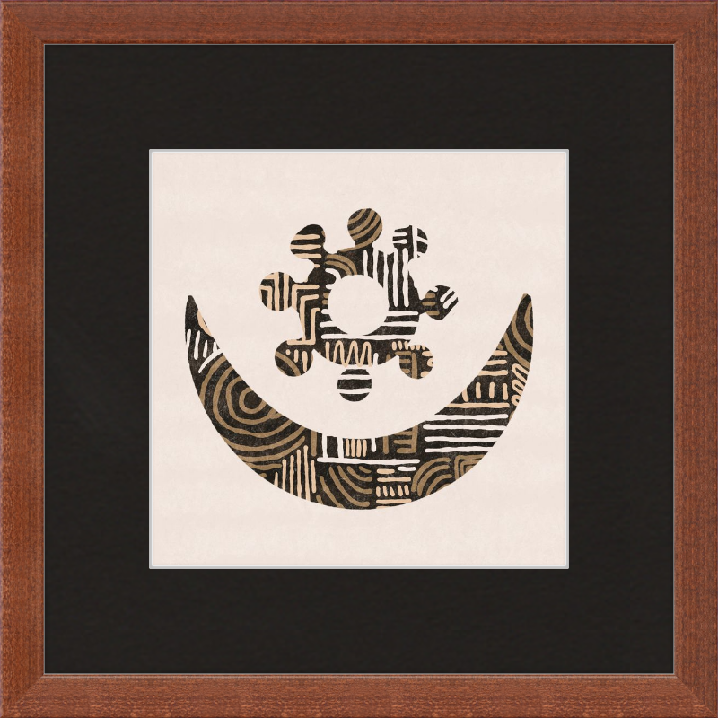Cartouche Framed Art Print