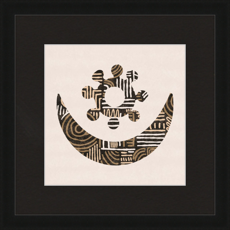Cartouche Framed Art Print