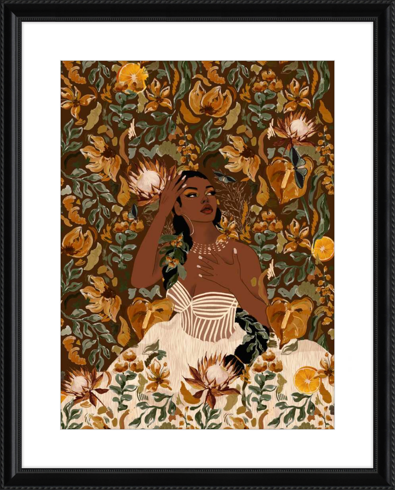 The Bride Limited Edition Custom Framed Print