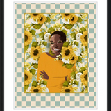 When Flower Bloom in the Sun Framed Art Print