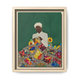 Legacy Weaver Float Framed Matte Canvas Art