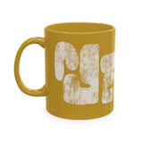 Copy of Copy of Afro Pick Ceramic Mug — Ivory Coffee Cup