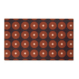 Zaria Collection Chenille Floral Rug — Washable Area Rug