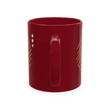 Copy of Copy of Afro Pick Ceramic Mug — Ivory Coffee Cup