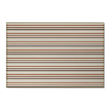 Stripe Chenille Floral Rug — Washable Area Rug