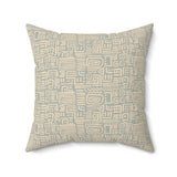 Sea Glass Collection: Poly Square Pillow