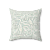 Blue Sea Glass Collection : Faux Suede Pillow