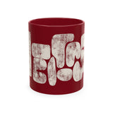 Copy of Copy of Afro Pick Ceramic Mug — Ivory Coffee Cup