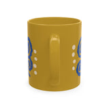 Copy of Copy of Afro Pick Ceramic Mug — Ivory Coffee Cup