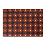Zaria Collection Chenille Floral Rug — Washable Area Rug