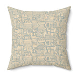 Sea Glass Collection: Poly Square Pillow