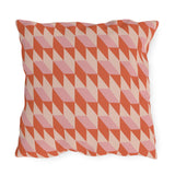 Retro Geometric Outdoor Pillows | Cozy Garden Decor | Boho Style Cushions | Patio Accessories | Nature Inspired Gift