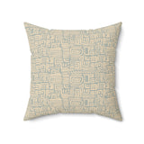 Sea Glass Collection: Poly Square Pillow