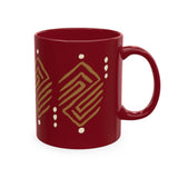 Copy of Copy of Afro Pick Ceramic Mug — Ivory Coffee Cup