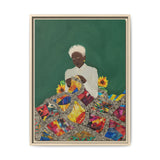 Legacy Weaver Float Framed Matte Canvas Art