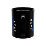 Copy of Copy of Afro Pick Ceramic Mug — Ivory Coffee Cup