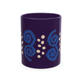 Copy of Copy of Afro Pick Ceramic Mug — Ivory Coffee Cup