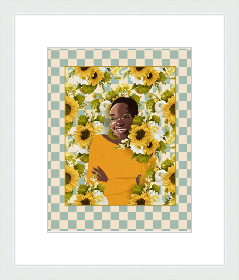 When Flower Bloom in the Sun Framed Art Print